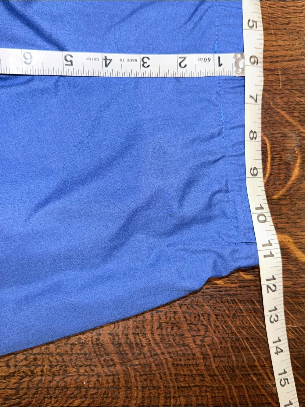 Blue & White Girls Matching Set with Red Straps